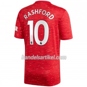 Manchester United Marcus Rashford 10 Heim Trikotsatz 2020/21